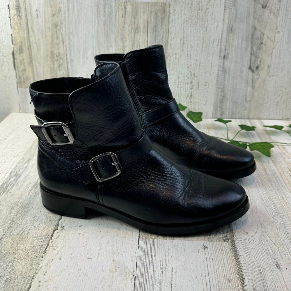 Naturalizer Kaiser Boots, Women's Size 8M Black